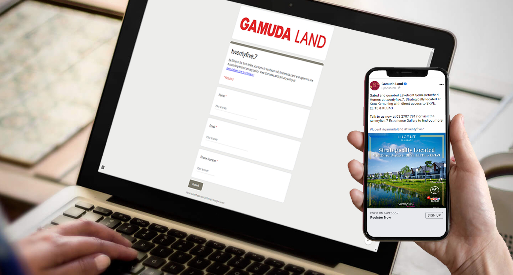 we plan SEO and SEM strategy that's intutive and engaging for property developer