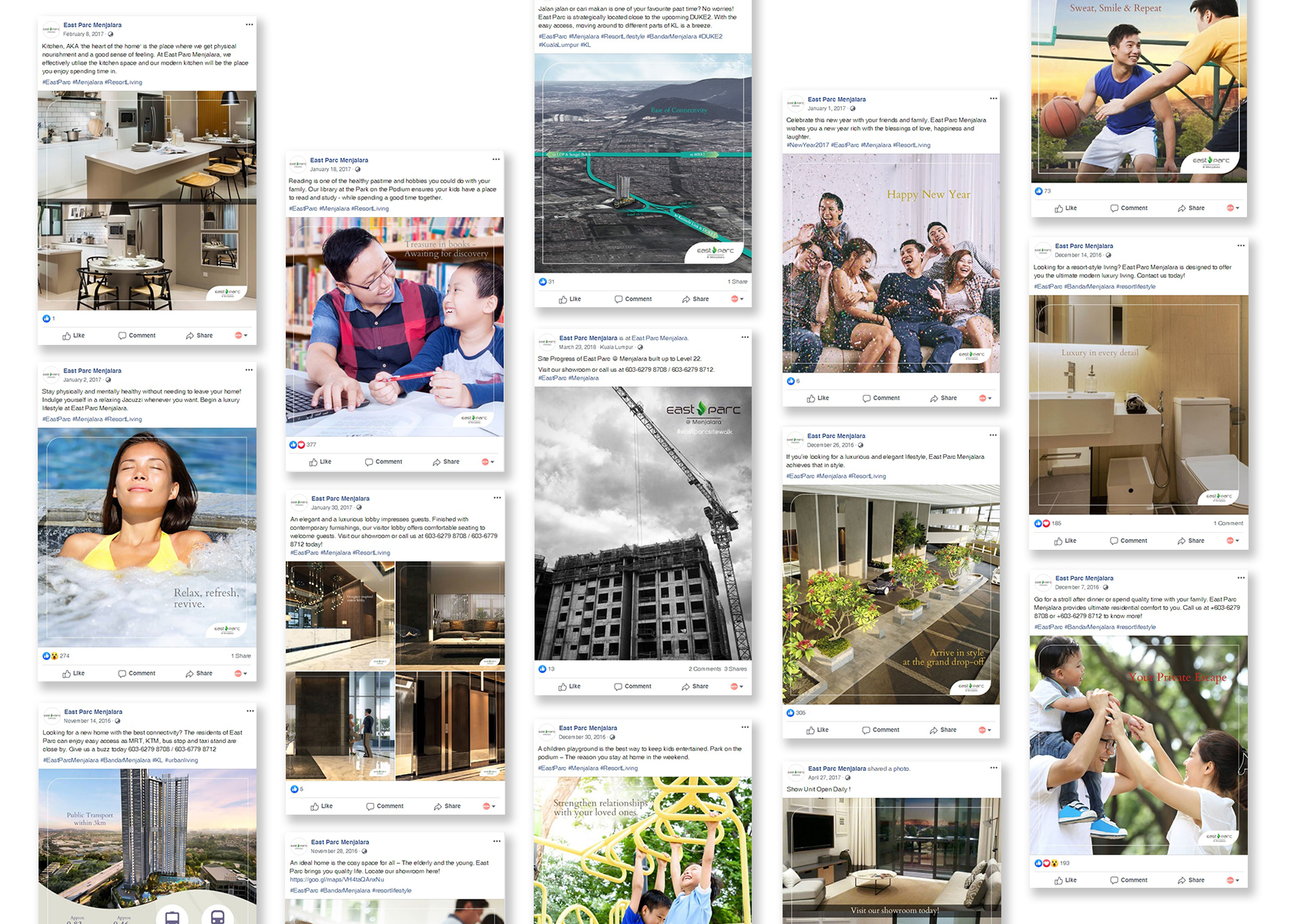 social media management service for property developer in malaysia